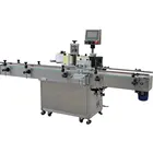 Factory price cylinder socks bottle automatic horizontal labeling machine for medicine