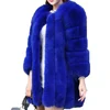 /product-detail/fashion-new-style-bright-blue-ladies-real-fur-strip-coats-winter-natural-real-fox-fur-coat-for-women-60773130773.html