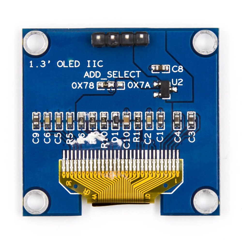 128x64 Oled Display 1.3" 1.3inch Iic/i2c Communication 12864 Oled Lcd