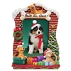 Light Up Dog & Cat Christmas Theme Photo Frame