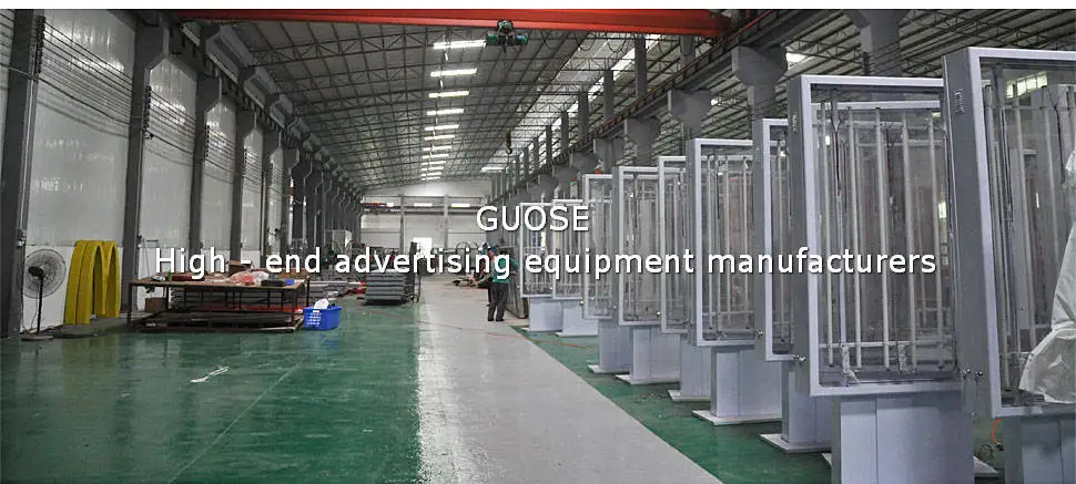 Double-sided advertising light box