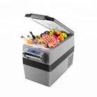 Portable rechargeable 42l car fridge mini compressor camping fridge small car refrigerator