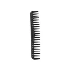 Xinlinda brand new arrival matt black fiber carbon long wide tooth comb