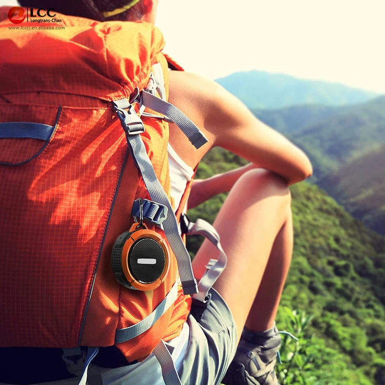 New C6 bluetooths speaker portable waterproof wireless mini speaker with suction cup - ANKUX.COM