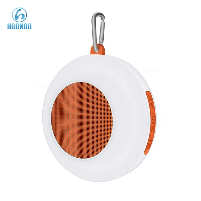 Portable IPX6 Waterproof LED Light Wireless Bluetooth Speaker