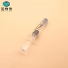 Prefilled 1ml glass cbd oil luer lock dab applicator syringe
