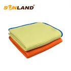 Sunland microfiber car wash towel car cleaning cloths micro fiber towel
