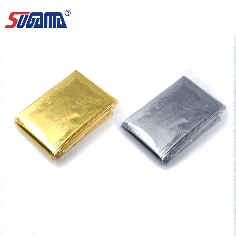 gold silver survival blanket first aid emergency blanket