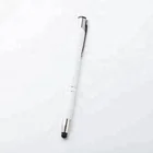 Wholesale in stock cheap gift stylus metal ball aluminum promotional pen with custom print/laser logo