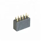 2.54mm Single Row Female Header 10 Pin With DIP Connector