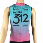 wholesale quick dry polyester lightweight customized sublimation print bicycle vest