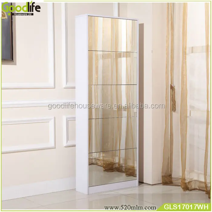 GLS17017mirror shoe rack