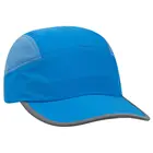 No R03, low profile curved visor running cap with reflective straps, OEM available