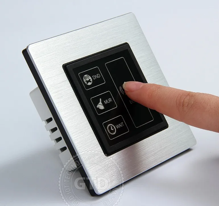 Hotel Room Service Bell System With 2.4ghz Wireless Touch Buttons Make