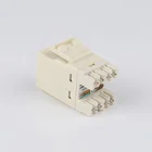hot sale network module with 180 Degree dual 110 utp rj45 cat6 keystone jack