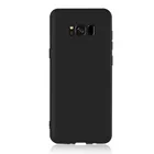 Anti-fall cell phone case cover for Samsung s8 mobile phone with frosted TPU material and precise hole.