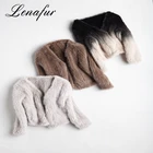 Natural Knitted Coat Mink Wholesale Genuine Fur Coats
