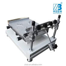 manual precise pcb silk screen stencil printing machine / smt stencil printer