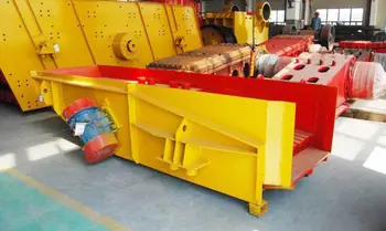 High efficiency motor mining vibrating grizzly feeder in China
