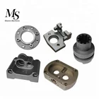 Carbon steel CNC lathe machining Silica sol casting machinery fittings