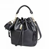 Rays Jade black leather hand bags bucket bags for ladies