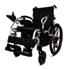 Aluminum new products big wheel handicapped folding electric power wheelchair with disabled