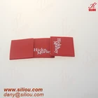 Fashion shoe Custom silicone 3d rubber clothing label for clothes