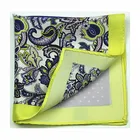 NEW ARRIVAL customise handkerchief dot pocket square high quality handchief silk DPS5711