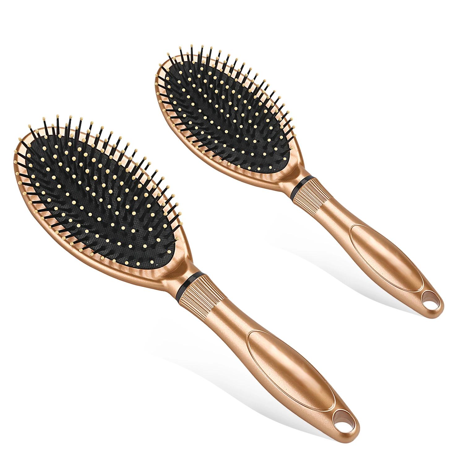 Luxury Gold Hairbrush Air Cushion Hair Brushes Boar Bristle And Nylon