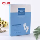 Custom foldable white card foot peel mask cosmetic paper box cholyn