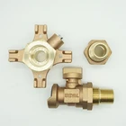 water meter Bronze or Brass Star Expansion Joint ball valve