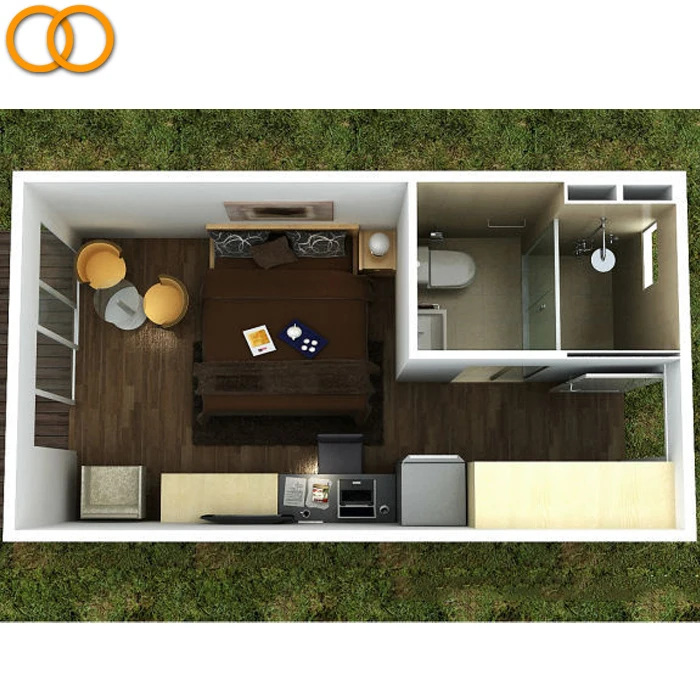 Prefabricado contenedor casa con cuarto de baño y cocina-Containers ... Prefabricado contenedor casa con cuarto de baño y cocina-Containers ...