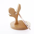 UINKE Creative Wooden Cell Phone Stand, Universal Phone Holder Stand for Smartphone