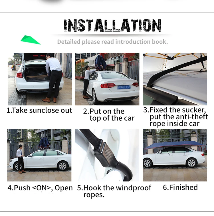 umbrella for car