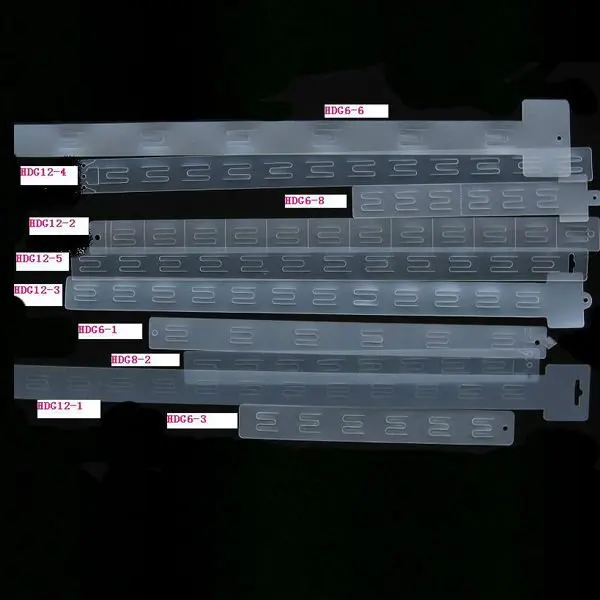 plastic clip strip