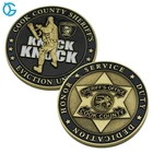 Metal Type and Casting Technique commemorative custom soft enamel coin