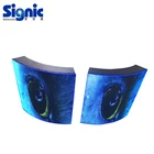 p2.5 P3 P4 flexible module video advertising led screen display