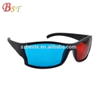 Ce sgs certification red cyan 3d glasses
