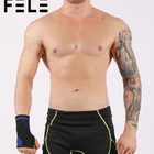 Factory Price Fitness Wrist Wraps Straps Gym Gloves Sports Wristband Wrist Brace Support Hand Bands FL01-303