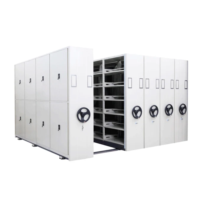 Compact Intelligent Steel Metal Mobile Shelving System