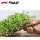 Degradable Natural Jute fiber Felt Hydroponic Growing Mats Microgreens Grow Tray