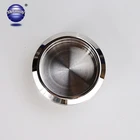 Sliding glass door handle flush recessed handle round metal pull handle