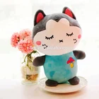 Lovely customized cat anime animal plush fabric toys