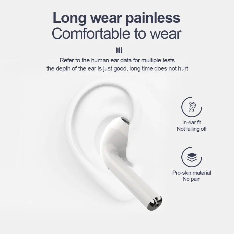 2019 new arrival bluetooth earphone i30 i60 i70 i80 i90 i99 i100 i200 i600 wireless bluetooth earbuds - ANKUX.COM