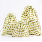 Promotional Simple Polyester Designer Nylon Drawstring Bag