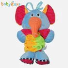 Babyfans baby musical plush toys stuffed animals wholesale toys factory in china
