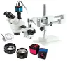 Auto / Manual Control Portable Trinocular Industrial Microscope For Phone Soldering