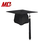 Black Graduation Cap with Tassel for School