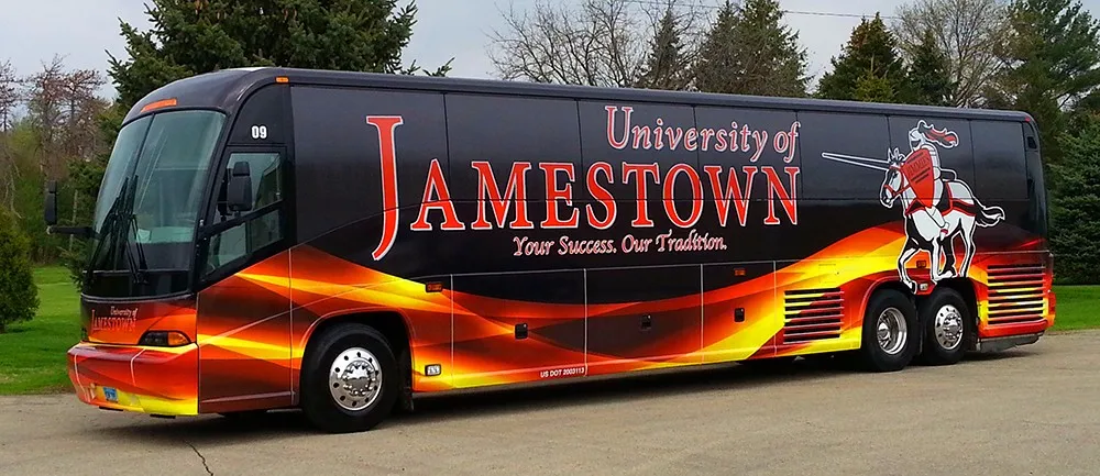 Custom Printed Type PVC PP Bus Warp Sticker
