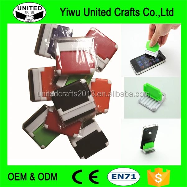 2017 popular promotional gifts hand phone screen cleaner plastic